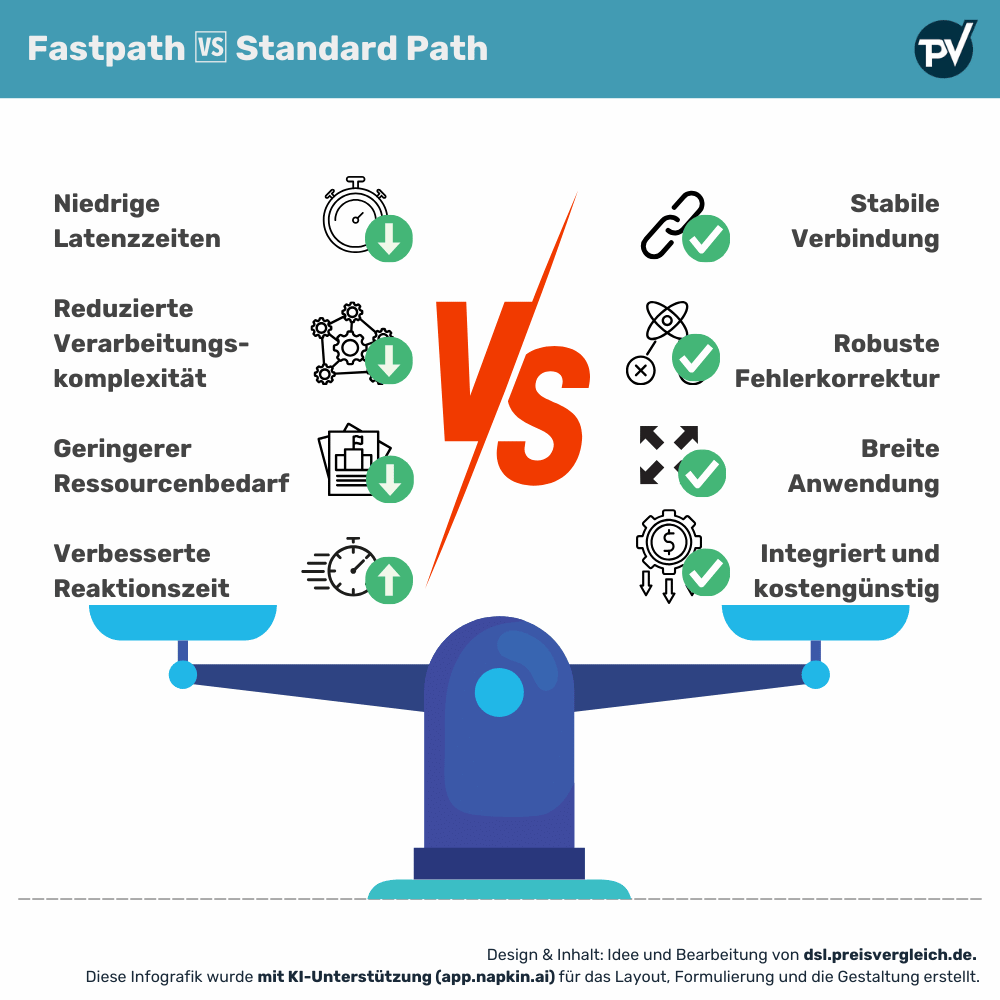 Faspath vs. Standard Path