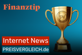 Finanztip empfiehlt: PREISVERGLEICH.de als günstigstes Internet-Vergleichsportal